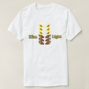 Camiseta Olhos Iluminam Ele Luz