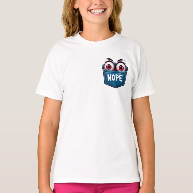 Camiseta Olhos no bolso (Frente)