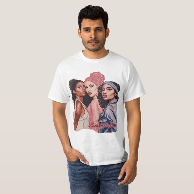 Camiseta Olhos no Prêmio (Frente Completa)