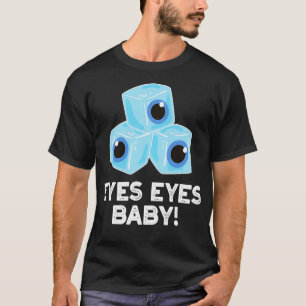 Camiseta Olhos Olhos Bebê Gelado Gelado Orelha Pun