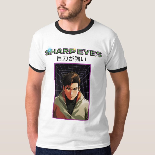 Camiseta Olhos Perspicazes (Frente)