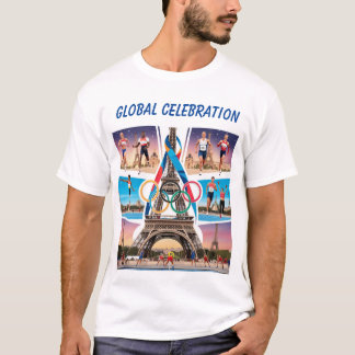 Camiseta Olimpiadas de Paris 2024: Celebração da Unidade Gl