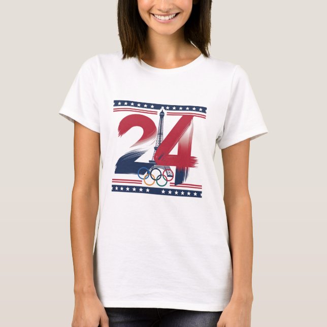 Camiseta Olimpiadas de Verão de Paris (Frente)
