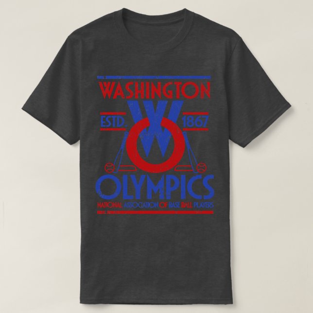 Camiseta Olimpiadas de Washington (Frente do Design)