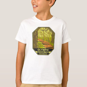 Camiseta Olimpiadas National Park Hoh RainForest Washington