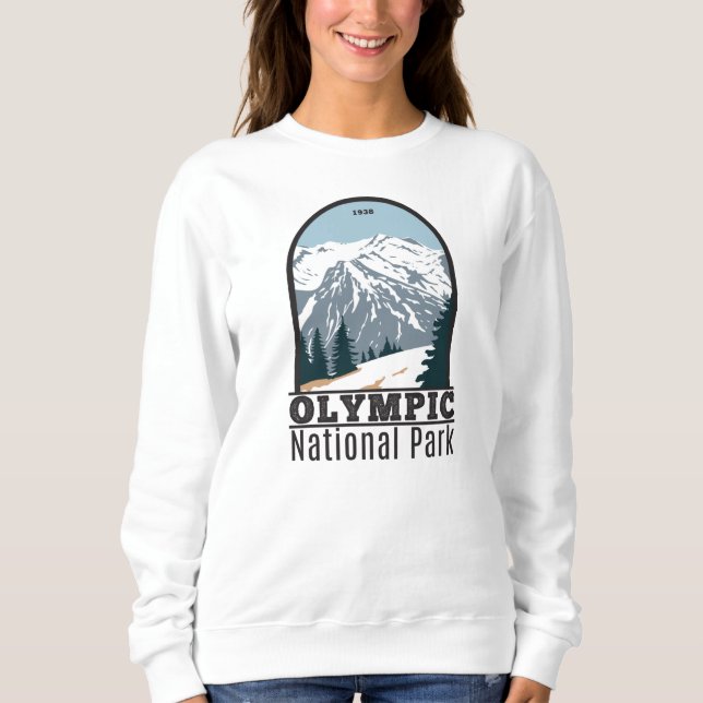 Camiseta Olimpiadas National Park Washington Vintage (Frente)