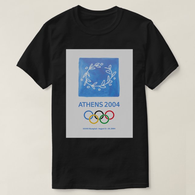 Camiseta Olimpic Atenas 2004 (Frente do Design)