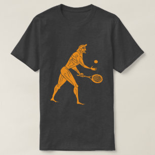 Camiseta Olímpico antigo que joga os esportes engraçados 