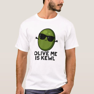 Camiseta Olive Me É Kewl Legal Olive Pun