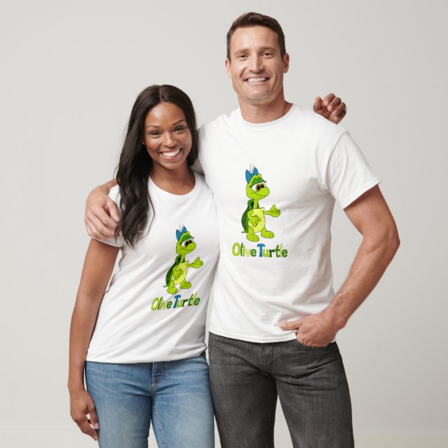 Camiseta Olive Turtle (Unissex)
