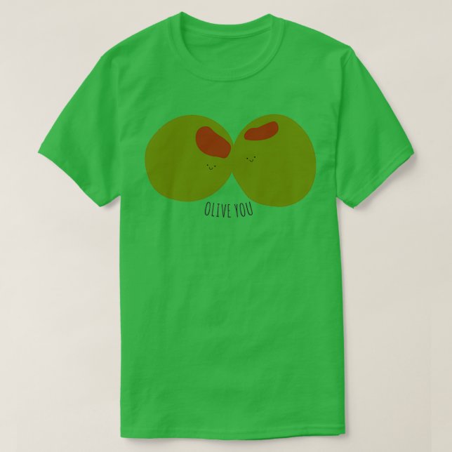 Camiseta Olive You Classic (Frente do Design)