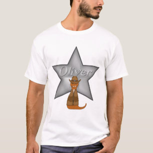 Camiseta “ Oliver A Lontra Cowboy do Oeste Selvagem”