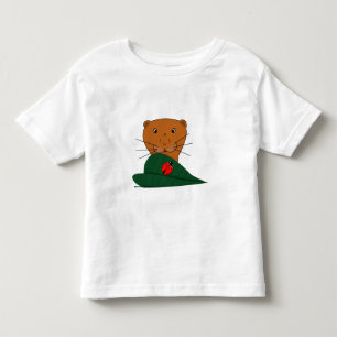 Camiseta Oliver A Lontra Estuda uma Joaninha