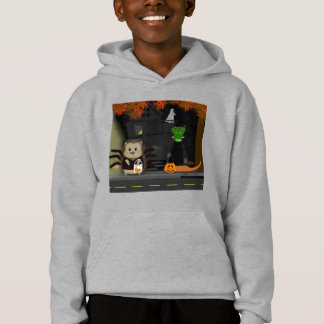 Camiseta Oliver A Lontra Fazendo Doce ou Travessura com seu
