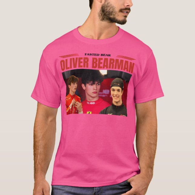 Camiseta Oliver Bearman (Frente)