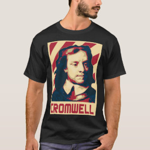 Camiseta Oliver Cromwell English General e Stateman