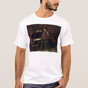Camiseta Oliver Cromwell que abre o caixão de Charles