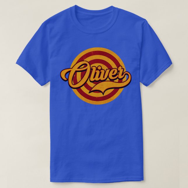 Camiseta Oliver é meu nome (Frente do Design)