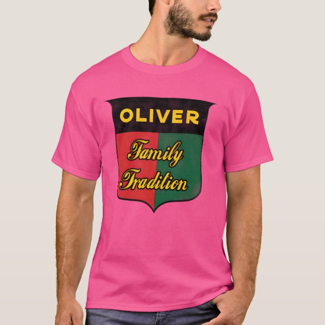 Camiseta Oliver Familyradition retro (Frente)