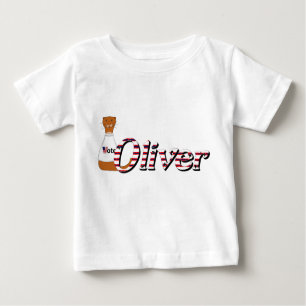 Camiseta Oliver, O Otter Diz: Saia e vote!