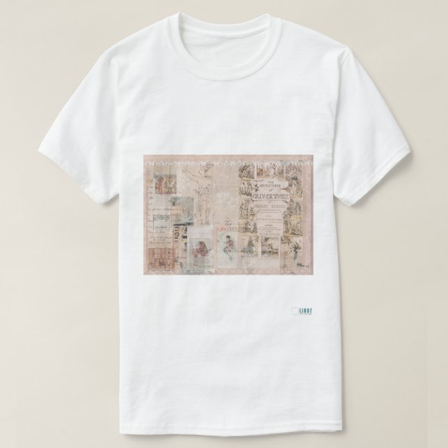 Camiseta Oliver pink Frente (Frente do Design)