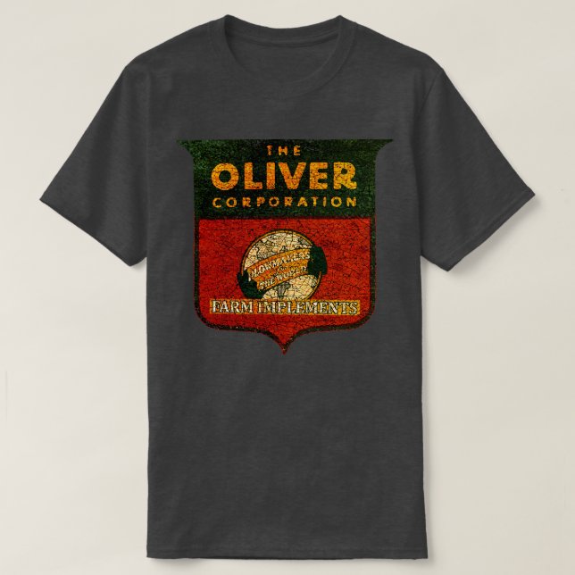 Camiseta Oliver Trator USA (Frente do Design)