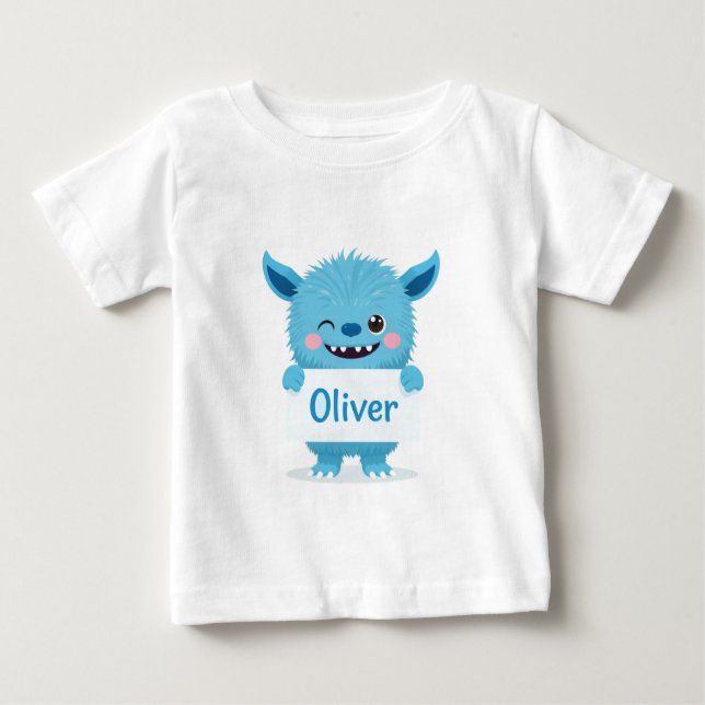 Camiseta Oliver's Monster Calling Card (Frente)