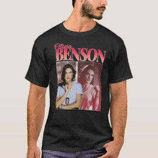 Camiseta Olivia Benson 90 Inspirava Clássico de Homenagem à