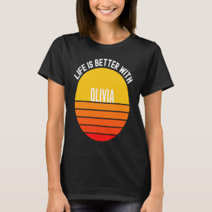 Camiseta Olivia Com Olivia