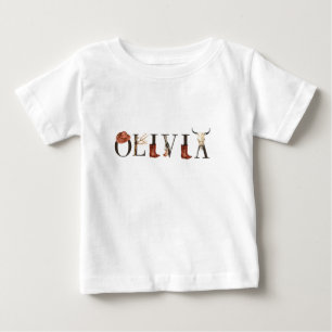 Camiseta Olivia Cowboy Girl, Western Cowboys, Cowboy Girl