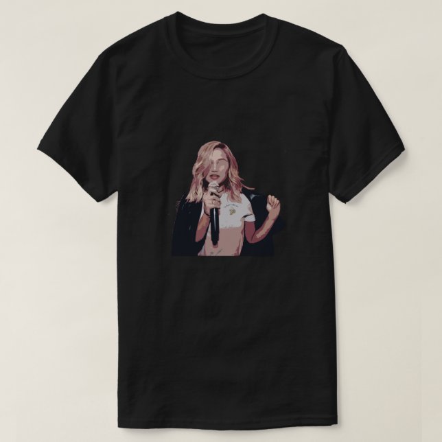 Camiseta Olivia Holt Minimalist Fitting Scoop (Frente do Design)