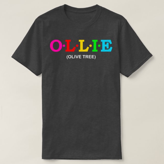 Camiseta Ollie Olive Tree (Frente do Design)