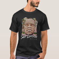 Olmec Colossal Head Painting Estatutos Gigantes Mé