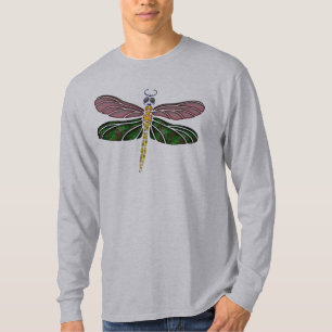 Camiseta Olmo Shell & libélula do vitral
