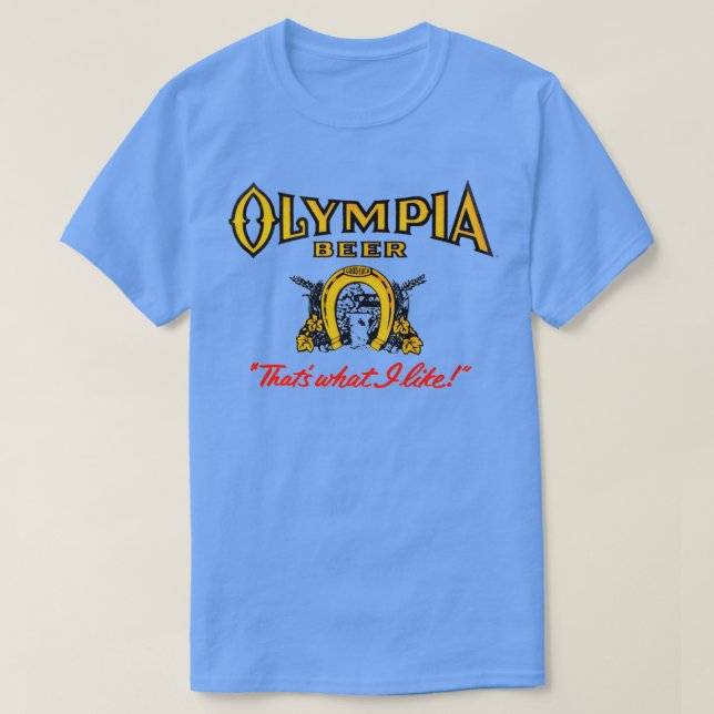 Camiseta Olympia Beer (Frente do Design)