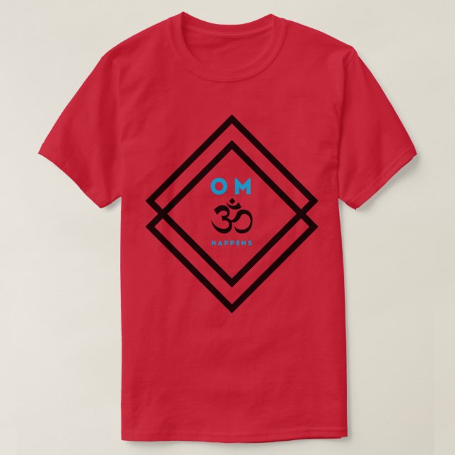 Camiseta OM acontece (Frente do Design)