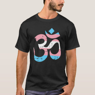 Camiseta Om Aum Yoga Transgender Yogi Trans Priter LGBT