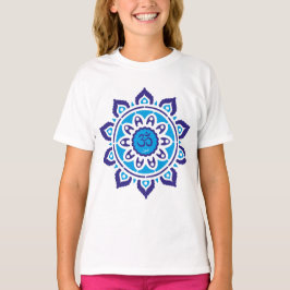 Camiseta Om / Azul Amen