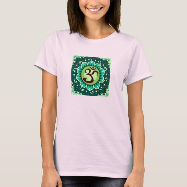 Camiseta om mandala (Frente)