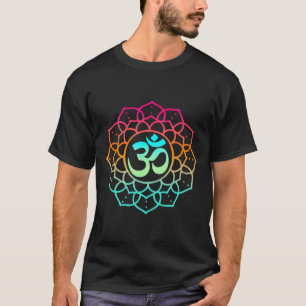 Camiseta Om Mandala Espiritual Zen Yoga Budista Meditar Mi