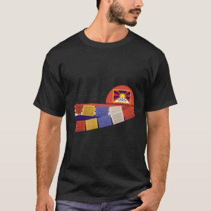 Camiseta Om Mani Padme Hum Tibetan Budista Mantra Com Pra