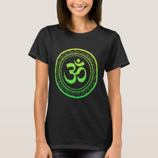 Camiseta Om Ohm Aum Buddhism Símbolo Yoga Sanskrit