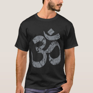 Camiseta OM Yoga Símbolo Espiritual em Estilo em Distância