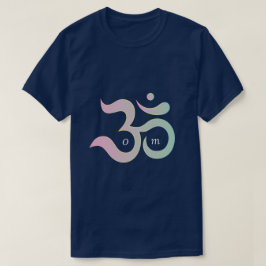 Camiseta Om zen yoga workout malhação ginásio pastel azul e