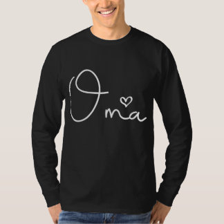 Camiseta Oma Alemã Vovó Mulher Dia de as mães Natal Bi