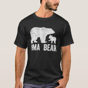 Camiseta Oma Bear Dia de as mães S, Cub Kid Alemão Deutsc