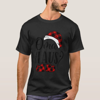 Camiseta Oma Claus Christmas Avó Gift