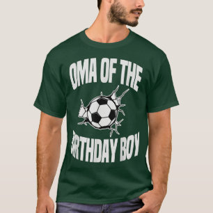 Camiseta Oma da festa Bday Party do time de futebol de meni