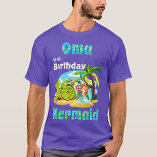 Camiseta Óma De Sereia Bonita Do 16º Aniversário