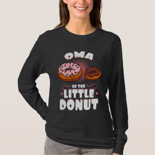 Camiseta Oma Do Pequeno Gênero Rosquinha Revela Chá de fral